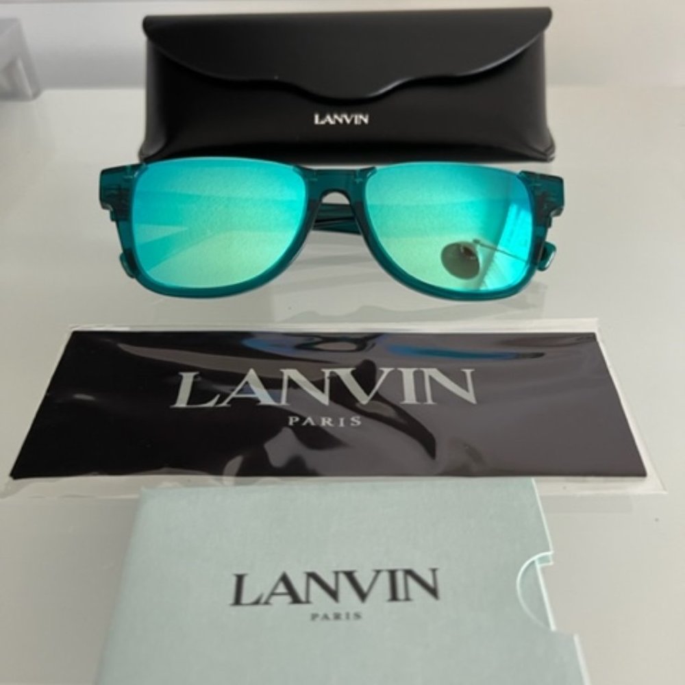 LANVIN LNV601S Frameles Aqua Sunglasses